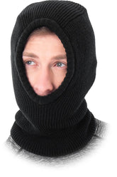 WÄRMEISOLIERENDE BALACLAVA FÜR SCHUTZHELM, 100% ACRYL