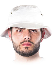 BREATHABLE COTTON SUN HAT WITH SIDE VENTS
