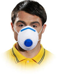 REIS FFP2 VALVED RESPIRATORY PROTECTION HALF MASK, 20-PACK