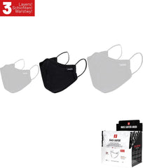 BAWEŁNIANA MASECZKA HIGIENICZNA WIELOKROTNEGO UŻYTKU, 3-WARSTWOWA