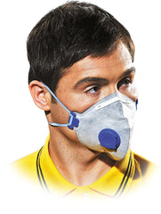 ADVANCED FFP2 RESPIRATOR WITH ACTIVE CARBON FILTER AND EXHAUST VALVE