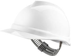 HEŁM OCHRONNY V-GARD 500 Z TWORZYWA ABS, REGULOWANA WIĘŹBA, ODPORNY NA UV I NISKIE TEMPERATURY