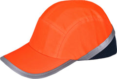 CASQUETTE DE SÉCURITÉ LÉGÈRE OGRIFOX OX.03.215 HV AVEC VISIÈRE RÉFLÉCHISSANTE