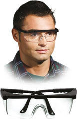 OKULARY OCHRONNE ANTYODPRYSKOWE Z REGULACJĄ DŁUGOŚCI RAMION