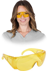 LUNETTES DE PROTECTION REIS UV 2C-1.2, POLYCARBONATE, ANTICHOC 45 M/S
