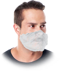 PROTECTION VISAGE ET BARBE EN POLYPROPYLÈNE, PACK DE 100