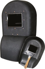 HIGH-QUALITY WELDER'S HANDSHIELD WITH HARDWOOD HANDLE