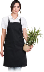 TABLIER DE CUISINE PROFESSIONNEL EN POLYESTER ET COTON AVEC RÉGLAGE DU COU