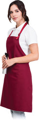 TABLIER DE CUISINE PROFESSIONNEL EN POLYESTER ET COTON AVEC RÉGLAGE DU COU