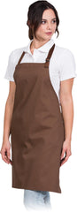TABLIER DE CUISINE PROFESSIONNEL EN POLYESTER ET COTON AVEC RÉGLAGE DU COU