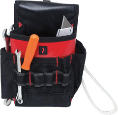 MULTIFUNCTIONAL POLYESTER TOOL BAG FOR TECHNICIANS WITH PVC LINING