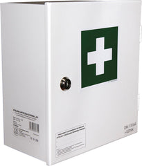 INDUSTRIAL GRADE WALL-MOUNTED FIRST AID KIT, DIN 13164 COMPLIANT