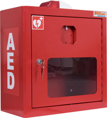 SICHERHEITSSCHRANK FÜR DEFIBRILLATOREN MIT AUDIO-VISUELLEM ALARM