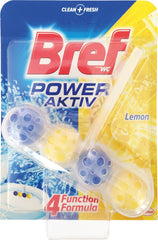 BREF CITRUS SCENTED TOILET RIM BLOCK 50G - FRESH & CLEAN
