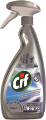 CIF STAINLESS STEEL PROFESSIONAL CLEANER FOR CATERING SURFACES 750 ML