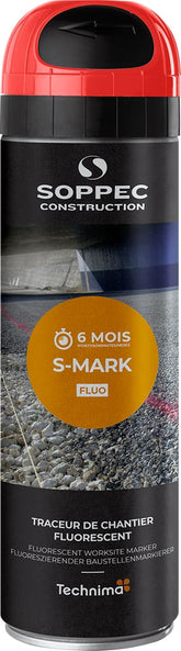 PEINTURE FLUORESCENTE SOPPEC POUR MARQUAGE ROUTIER