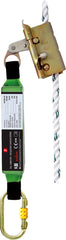 ADVANCED SAFETY FALL ARRESTER WITH ENERGY ABSORBER AND STEEL HOOK