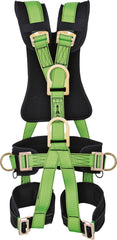 HARNAIS DE SÉCURITÉ PROFESSIONNEL AVEC CEINTURE ET ANNEAUX EN D