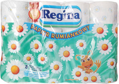RUMIANKOWY PAPIER TOALETOWY 3-WARSTWOWY - PAKIETY 8 LUB 12 ROLEK