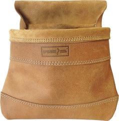 SASZETKA MONTERSKA Z WYSOKIEJ JAKOŚCI SKÓRY BYDLĘCEJ, WZMOCNIONA NITAMI