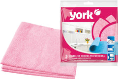 MULTIPURPOSE PERFORATED CLEANING CLOTHS, 3-PACK - YORK
