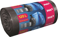 SACS POUBELLE YORK RÉSISTANTS 120L, LOT DE 10