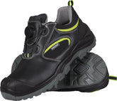 BUTY ROBOCZE GRU Z POLIURETANOWĄ PODESZWĄ I STALOWYM NOSKIEM
