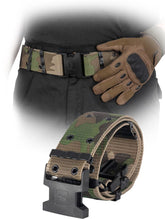 PASEK TAKTYCZNY MILITARNY, POLIESTROWY Z PLASTIKOWĄ SPRZĄCZKĄ 120X5,5 CM