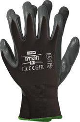 HIGH FLEXIBILITY NITRILE-COATED MECHANIC GLOVES