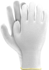 COTTON-POLYESTER BLEND WORK GLOVES WITH ELASTANE, AIRY KNIT CUFF