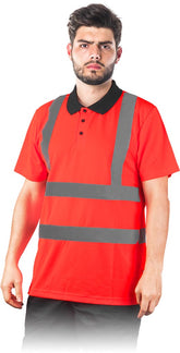 MEN'S REFLECTIVE SAFETY POLO SHIRT - ISO 20471 COMPLIANT