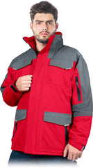 KURTKA ZIMOWA MĘSKA REIS Z TKANINY RIP-STOP