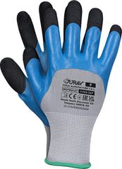 DURABLE LATEX FOAM COATED WORK GLOVES FOR CONSTRUCTION AND TRANSPORT