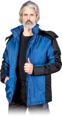 KURTKA MĘSKA REIS - OCIEPLANA Z WYJMOWANYM KAPTUREM