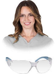 SCHUTZBRILLE MIT UV-FILTER UND POLYCARBONAT-GLÄSERN