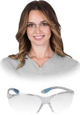 SCHUTZBRILLE MIT UV-FILTER UND POLYCARBONAT-GLÄSERN