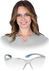 SCHUTZBRILLE MIT UV-FILTER UND POLYCARBONAT-GLÄSERN