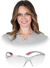 SCHUTZBRILLE MIT UV-FILTER UND POLYCARBONAT-GLÄSERN