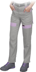 PANTALON DE TRAVAIL CORTON POUR FEMMES AVEC ÉLÉMENTS RÉFLÉCHISSANTS