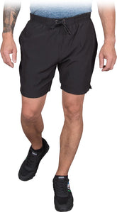 MEN'S STRETCH FLEX SHORTS WITH MESH LINING AND DUAL POCKETS