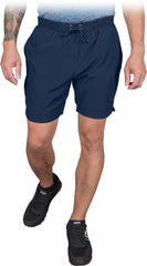 MEN'S STRETCH FLEX SHORTS WITH MESH LINING AND DUAL POCKETS