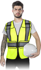 GILET DE SÉCURITÉ RÉFLÉCHISSANT REIS POUR HOMMES