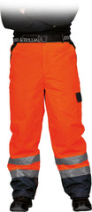 HIGH-VISIBILITY INSULATED WORK TROUSERS BY L.HOLLMAN