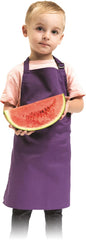 TABLIER DE CUISINE AJUSTABLE POUR ENFANTS 7-10 ANS, POLYESTER ET COTON