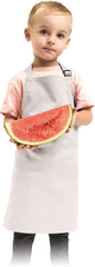 TABLIER DE CUISINE AJUSTABLE POUR ENFANTS 7-10 ANS, POLYESTER ET COTON