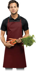 TABLIER DE CUISINE TWILL AVEC SANGLE RÉGLABLE AU COU