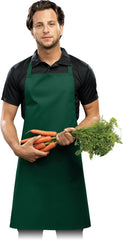 TABLIER DE CUISINE TWILL AVEC SANGLE RÉGLABLE AU COU