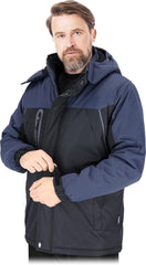 HERREN WINTERJACKE MIT REFLEKTIERENDEN ELEMENTEN UND ISOLIERUNG