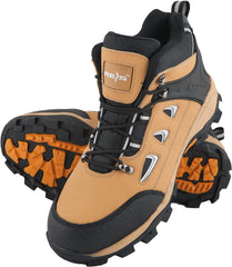 BUTY ROBOCZE MOUNTAIN ZE SKÓRY NUBUKOWEJ, ANTYSOPOŚLIZGOWE, OCHRONNE