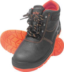 REIS YESK COWHIDE LEATHER SAFETY BOOTS WITH STEEL TOE CAP